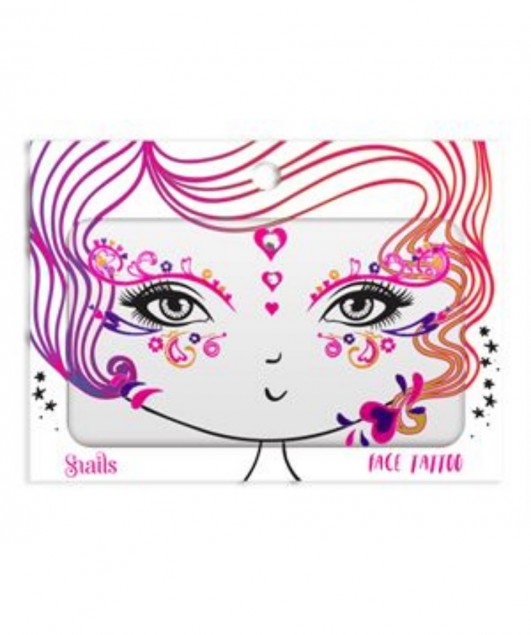 Bonboni S Kuwaiti Born Boutique Queen Of Hearts Face Tattoo