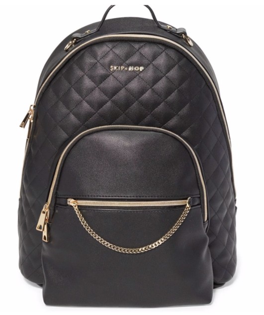 Bonboni’s - Kids Concept Store - Linx Quilted Diaper Backpack Black