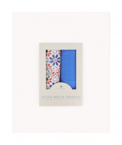 Kaleidoscope deluxe muslin swaddle 2 pack set
