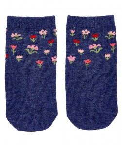 Periwinkle organic baby socks
