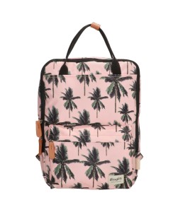 Palm rectangular large pink bag