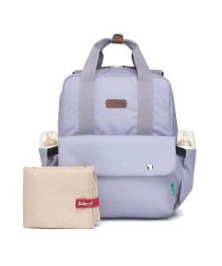 Lilac babymel georgi diaper bag