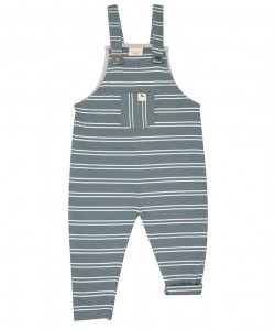 Steel stripe easy fit dungarees