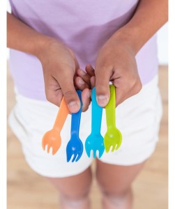 Burst spork set