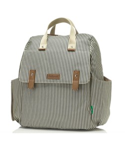Robyn Eco Convertible Backpack Navy Stripe