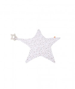 Rubber star with towel stars copper