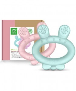 Rabbit ear teether