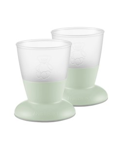 Baby cup 2 pc powder green