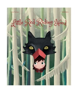 Little red riding hood die-cut reading
