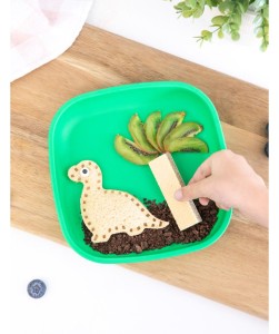Dinosaur Cut & Crimp sandwich pockets