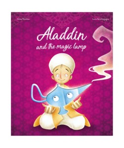 Aladdin and the magic lamp die-cut reading