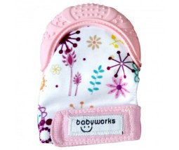 Teething Mitt - Pink
