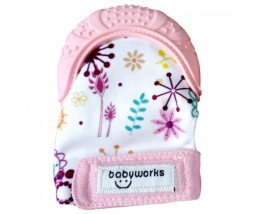 Teething Mitt - Pink