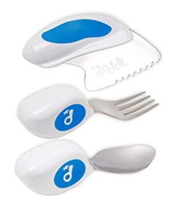 3-Piece children cutlery blue