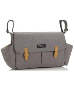 Storksak Travel Stroller Organizer Grey