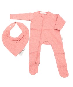 Blossom onesie bib set (2pcs)