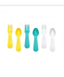Yellow Fork & Spoon Sets
