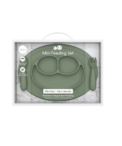 Olive mini feeding set