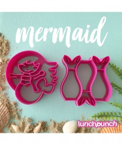 Mermaid sandwich cutter