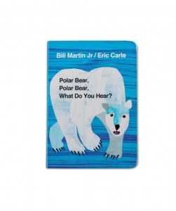 Polar bear, polar bear, what do you hear?