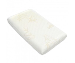 Baby 1st Pillow with Bamboo Pillow Case - White