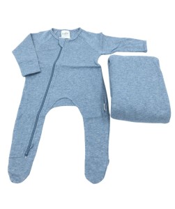 Tide wrap onesie set (2pcs)