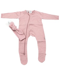 Peony headband onesie set (2pcs)