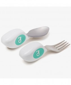 2-piece Children Cutlery Aqua
