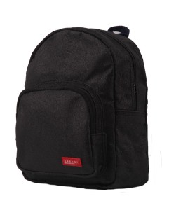 Black mini glitter backpack
